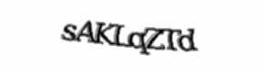 Security check image, please type the characters shown