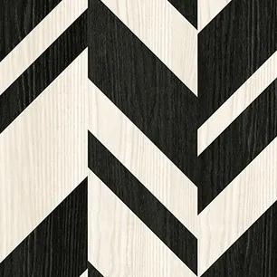 Ebony Modern Chevron