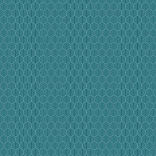 Teal Honeycomb