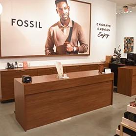 Fossil Outlet Stores Case Goods